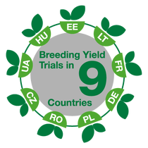 Breeding yield trials in 9 countries Breeding yield trials in 9 countries